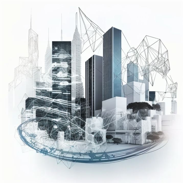 cidade inteligente interconectada